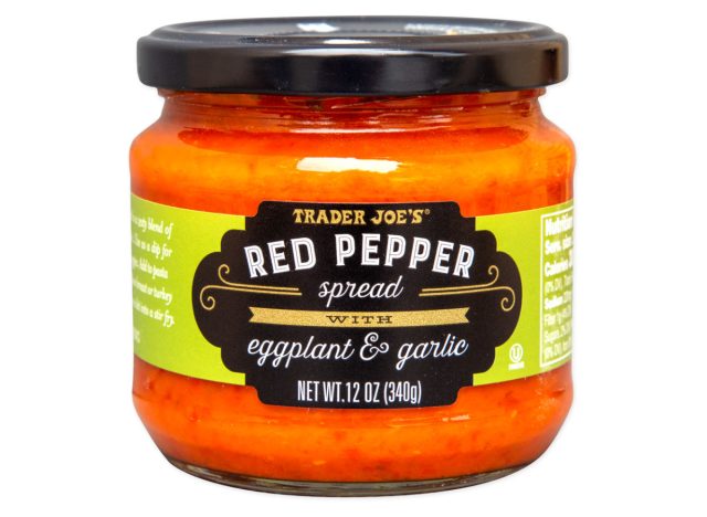 trader joe's red pepper spread with eggplant and garlic