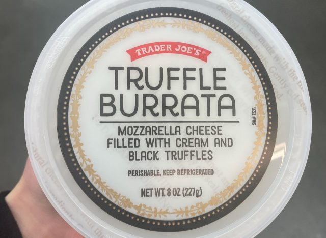 trader joe's truffle burrata