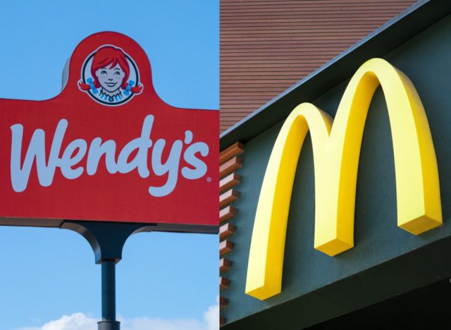 wendys / mcdonalds