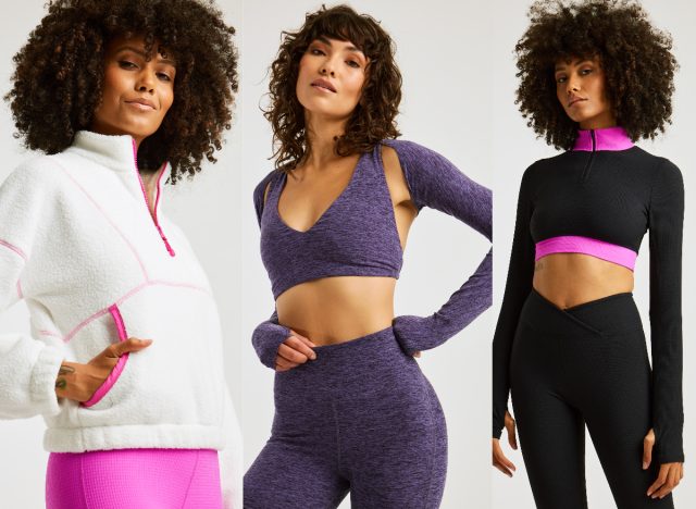 Year of Ours side-by-side image activewear pieces
