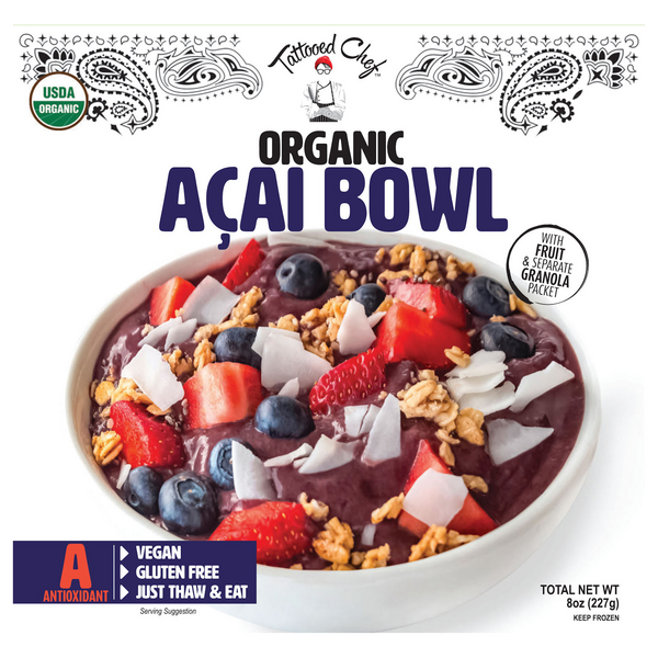 Tattooed Chef Acai Bowl Organic