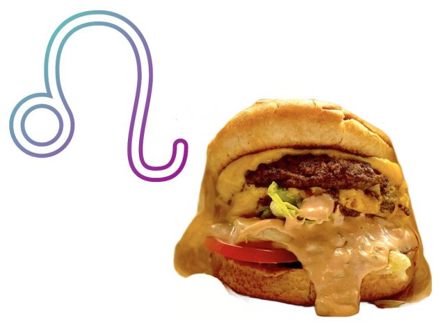 Animal Style Double-Double Cheeseburger leo zodiac