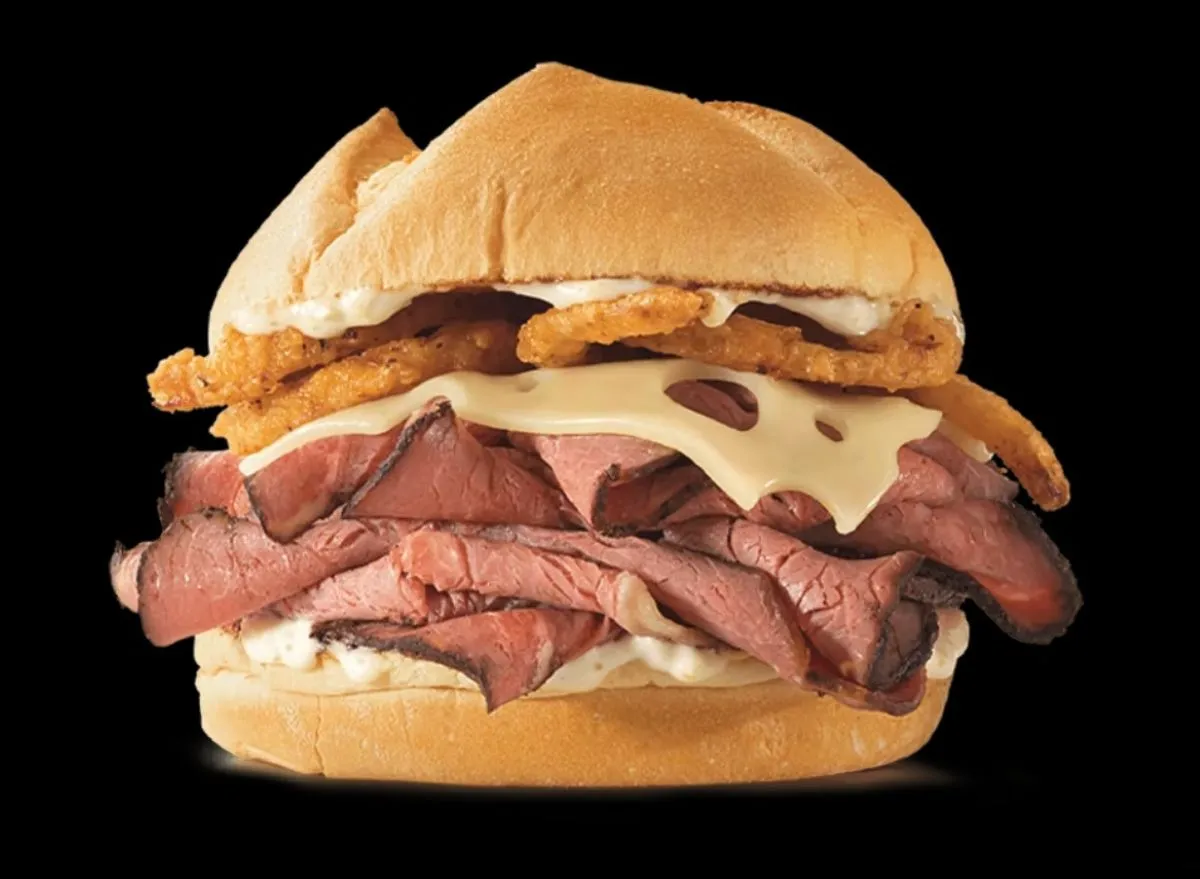 Arbys Steakhouse Garlic Ribeye Sandwich