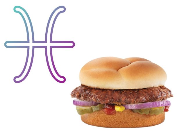 Butter Burger culvers pisces zodiac