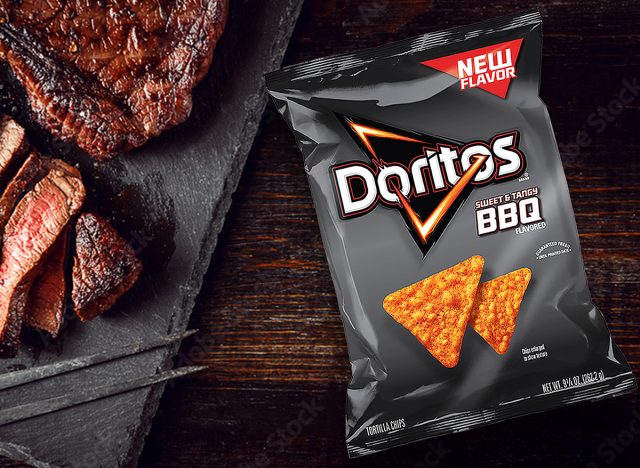 Doritos newest flavor Sweet & Tangy BBQ
