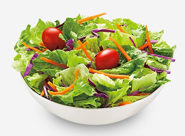 Garden side salad at 7-Eleven