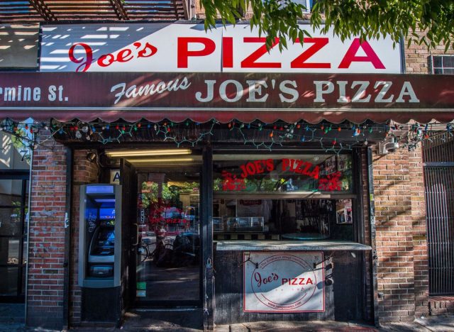 Joes pizza NYC