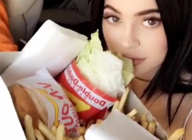Kylie jenner in n out