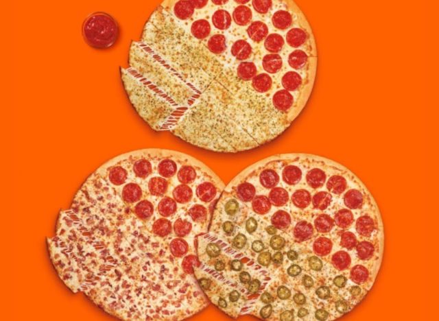 Little Caesar's Slices-N-Stix Pizza