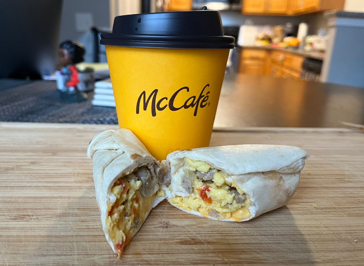 McDonalds breakfast burrito