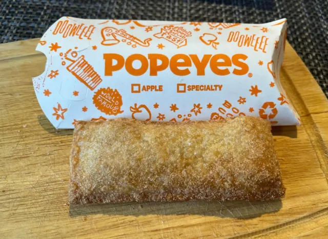 Popeyes apple pie