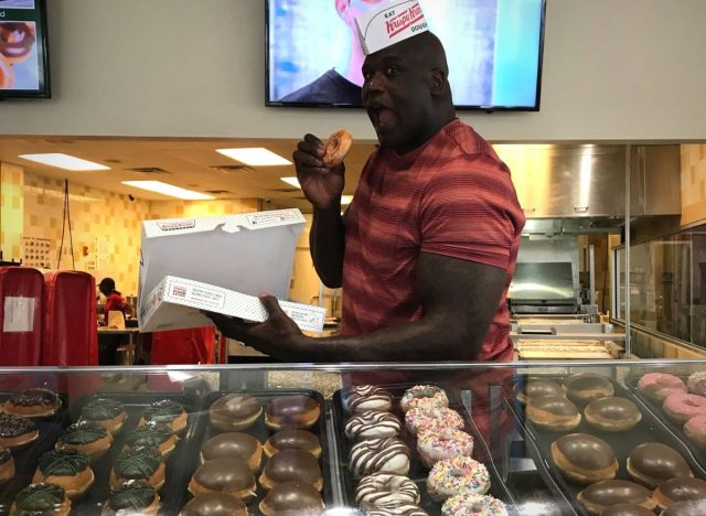 Shaquille O'Neal krispy kreme