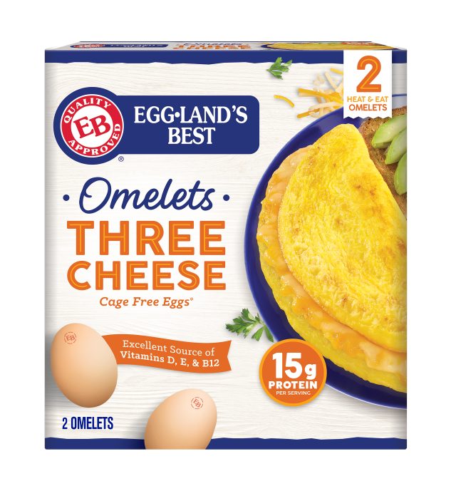 Eggland's Best Three Cheese Omelet