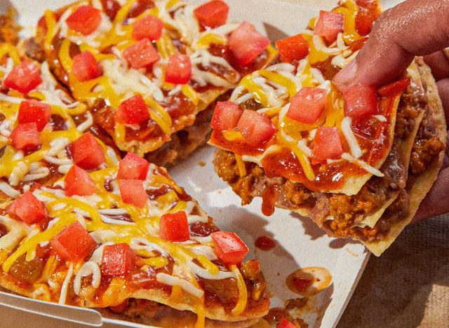 Triple Crunch Mexican Pizza taco bell