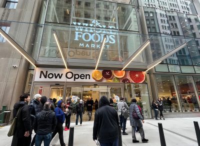 The newest Whole Foods Market in NYC Financial District