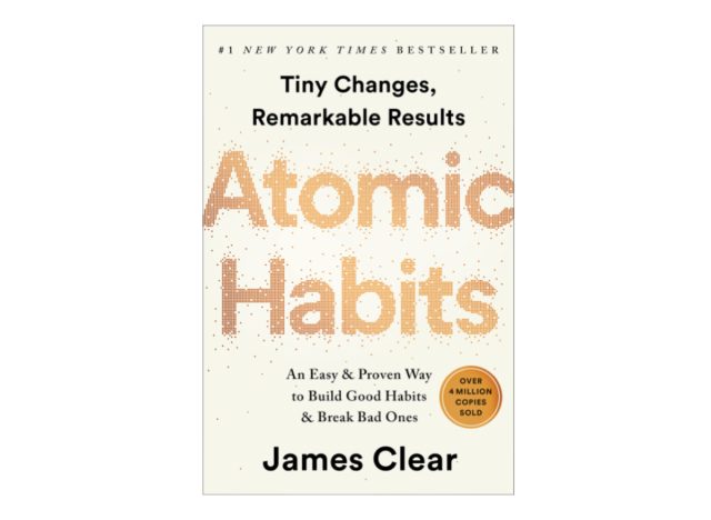 Atomic Habits book cover