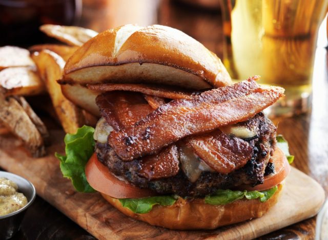 bacon burger