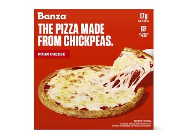 banza four cheese pickpea crust pizza