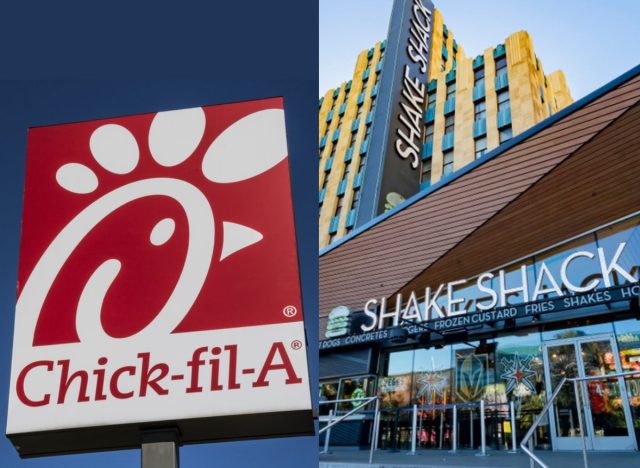 chick fil a and shake shack