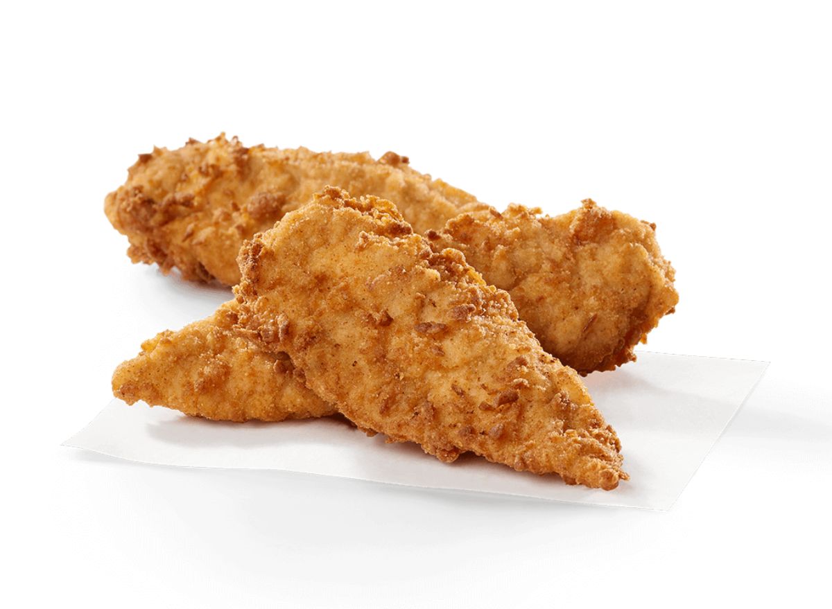 7 FastFood Serving HandBreaded Chicken Tenders