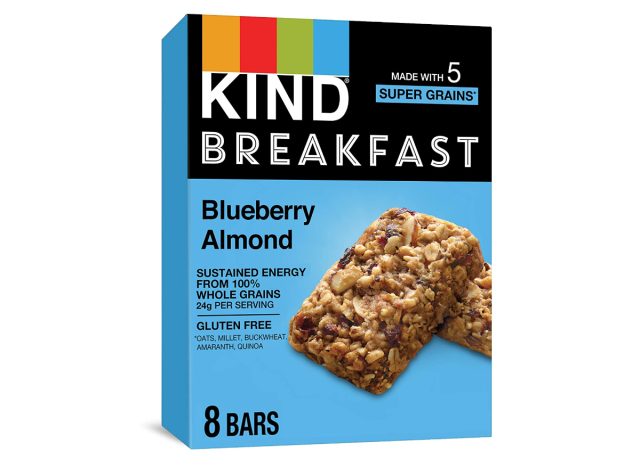 kind blueberry almond breakfast bars