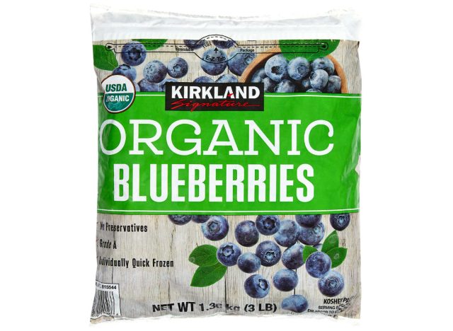 kirkland signature organic blueberries