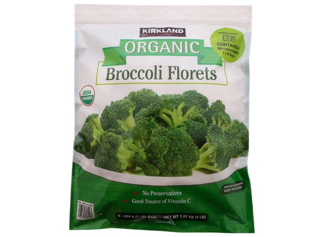 kirkland signature organic broccoli florets
