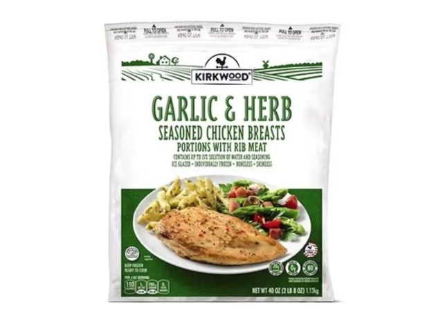 kirkwood garlic & herb chicken breasts