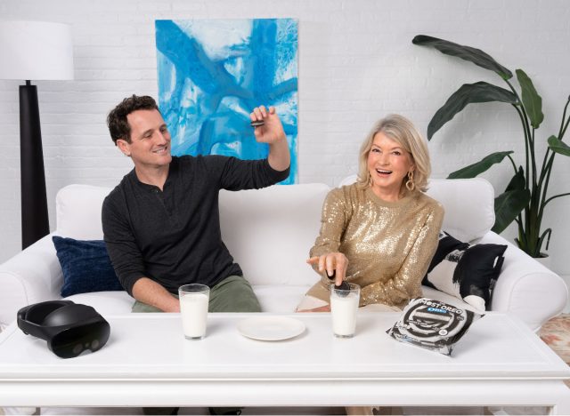 martha stewart and ryan mccallister with the most oreo oreo