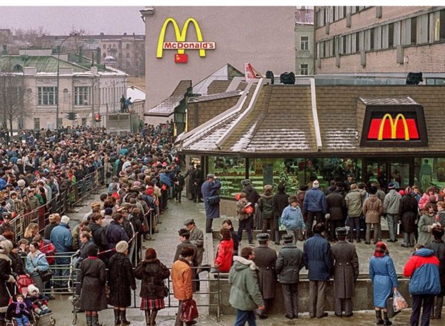 mcdonalds Pushkin Square, Moscow