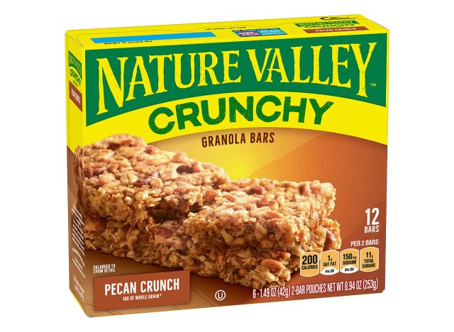 nature valley pecan crunch granola bars
