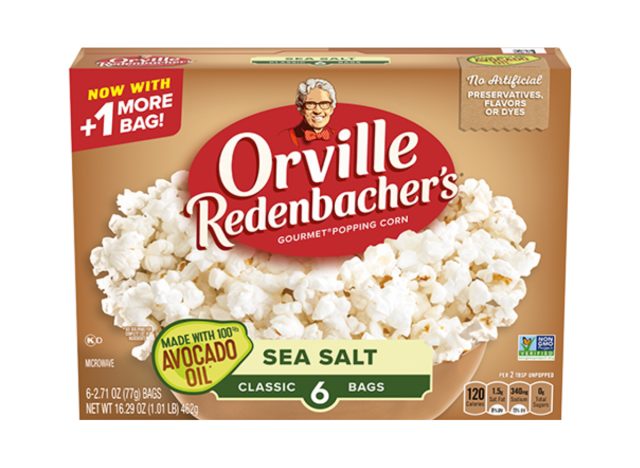 orville redenbacher's avocado sea salt popcorn
