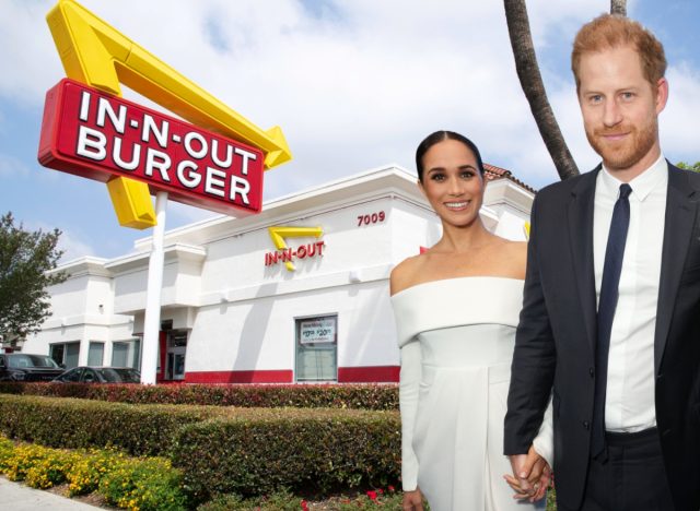 prince harry meghan markle in n out