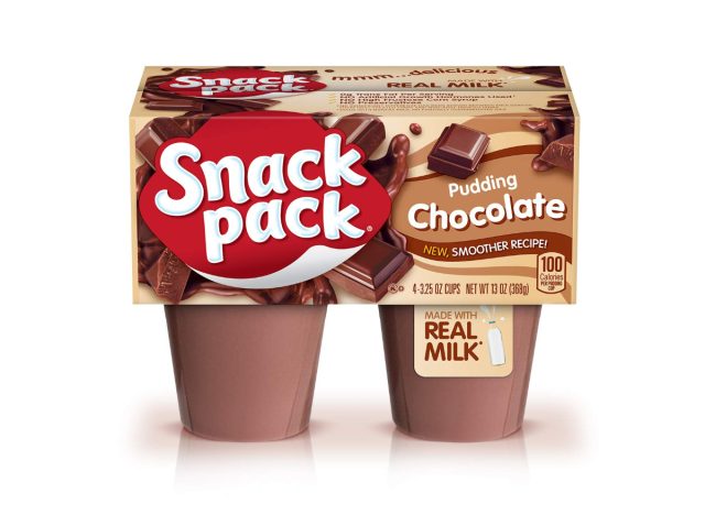 snack pack chocolate pudding