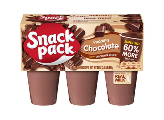 snack pack chocolate pudding