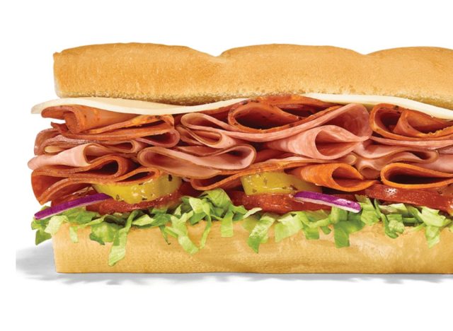 Footlong Supreme Meat Sandwich