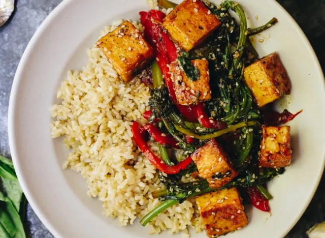 thai basil tofu