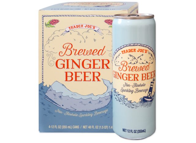 trader joe's brewed ginger beer