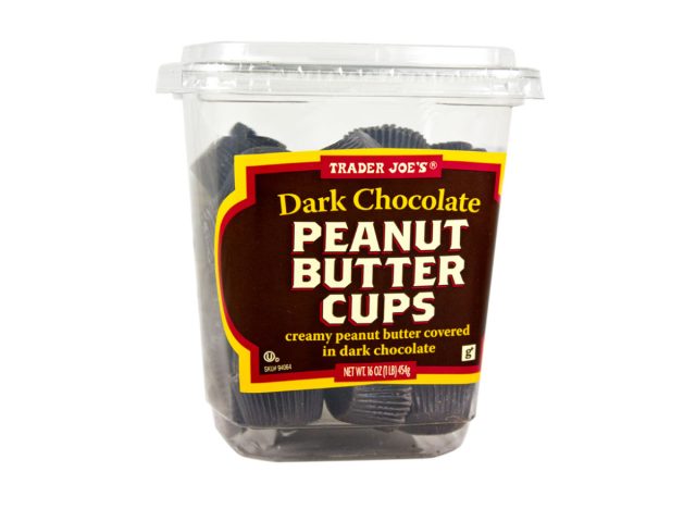 trader joe's dark chocolate peanut butter cups