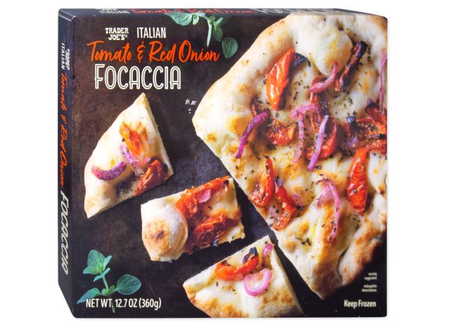 trader joe's italian tomato & red onion focaccia