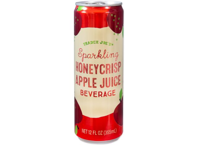trader joe's sparkling honeycrisp apple beverage