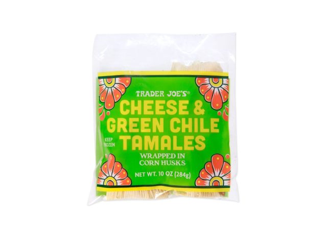 Trader Joe's Cheese & Green Chili Tamales
