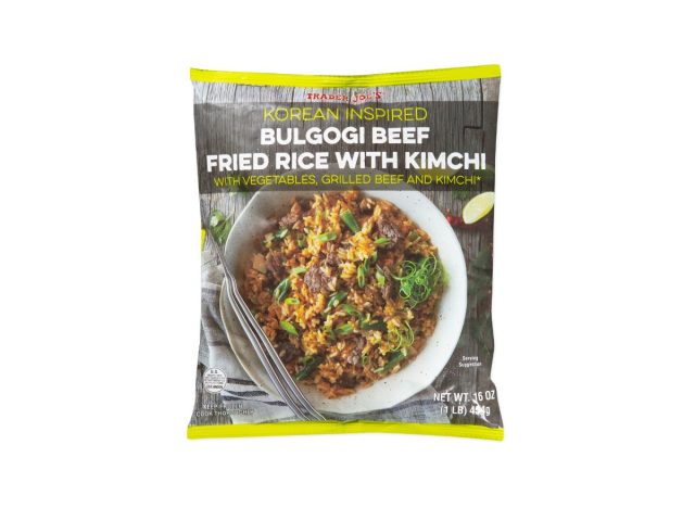 Trader Joe's Bulgogi Beef Fried Rice