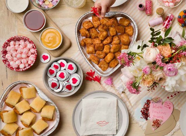 Chick-Fil-A Heart-Shaped Trays