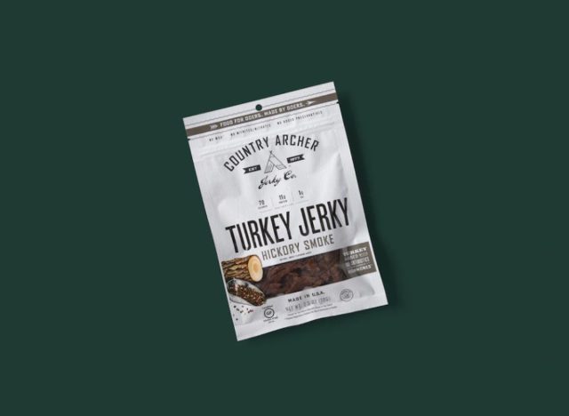 Starbucks breakfast menu Country Archer Turkey Jerky Starbucks