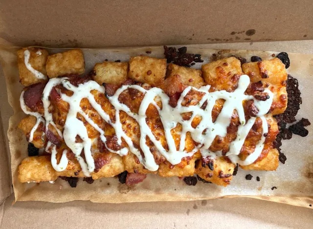 Dominos Bacon Cheddar Loaded Tots