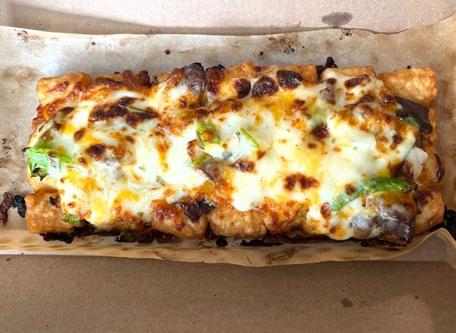 Dominos Philly Cheese Steak Loaded Tots