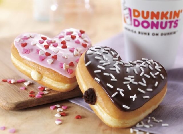 Dunkin Heart Donuts