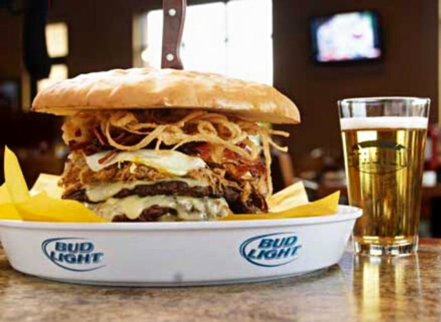 Hail Mary Burger Challenge missouri