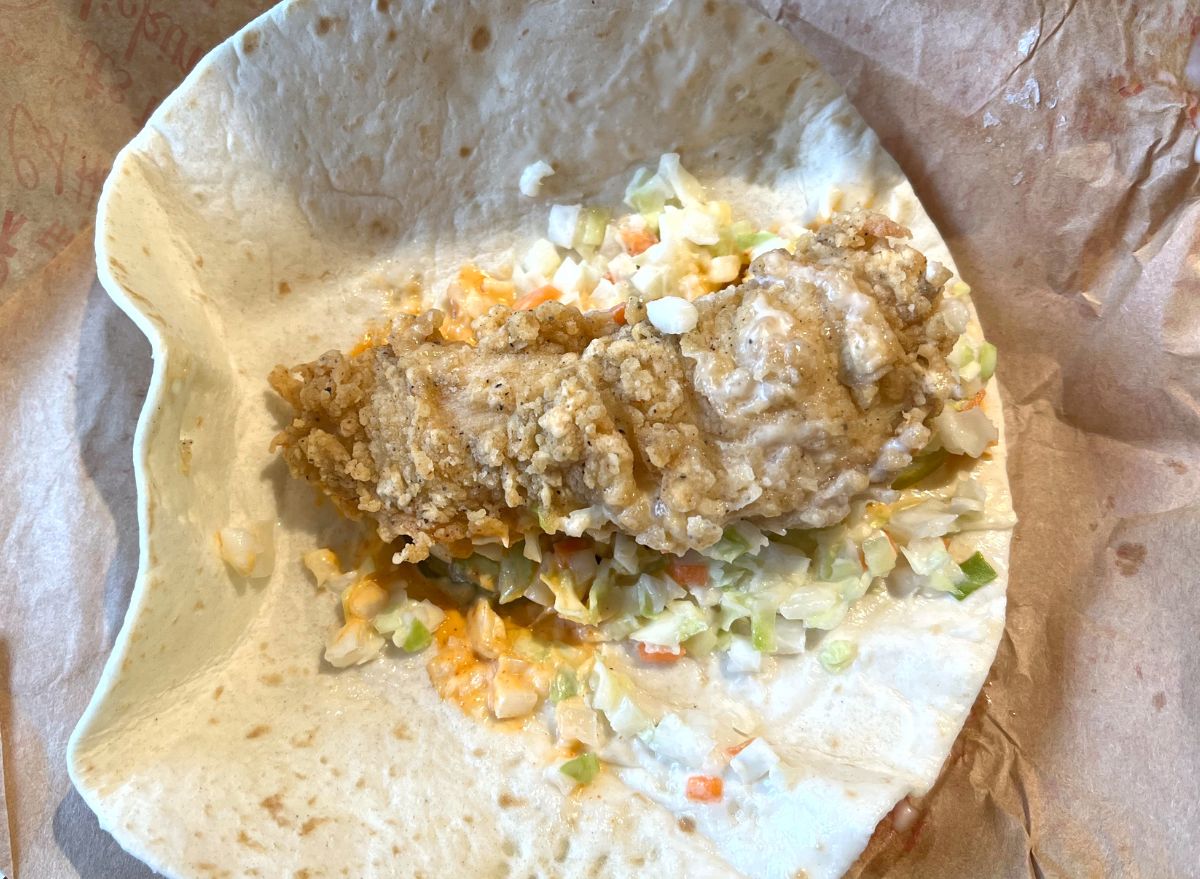 KFC New Snack Wraps Taste Test